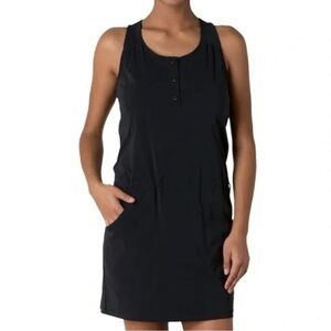 Toad&Co Women's Black Sleeveless Athletic/Performance Dress